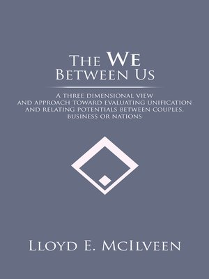 cover image of The We Between Us